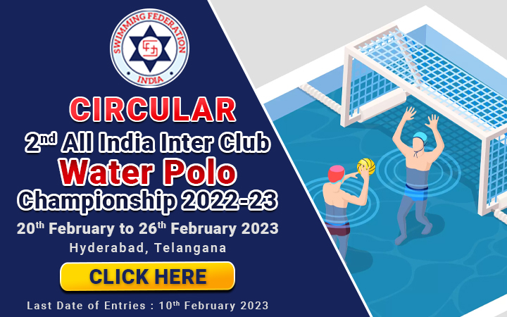 2nd All India Inter Club Water Polo Championship 2023 - Circular