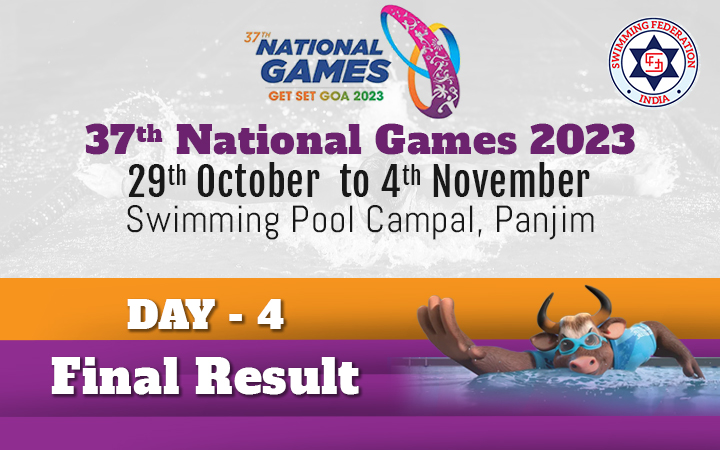 37th National Games 2023 - Day 4 Final Result