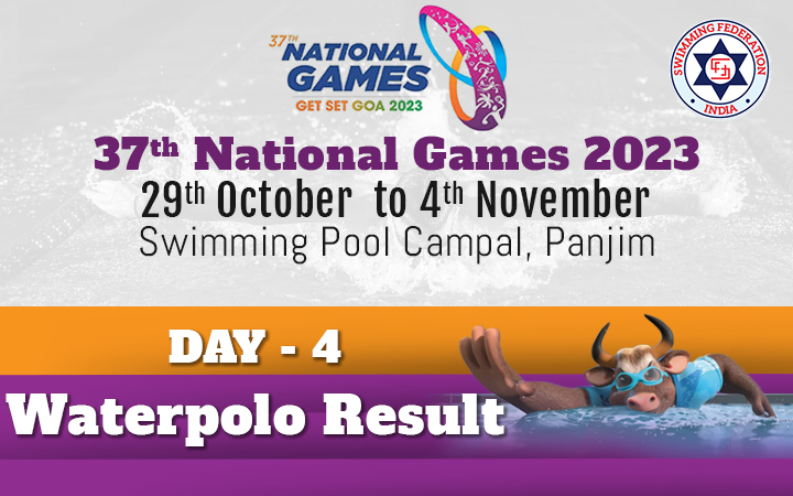 37th National Games 2023 - Day 4 Waterpolo Result