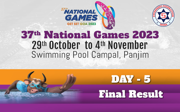 37th National Games 2023 - Day 5 Final Result