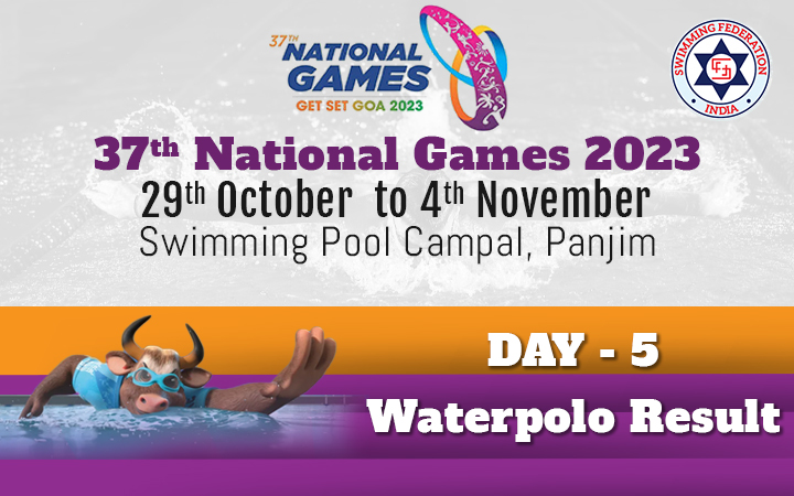 37th National Games 2023 - Day 5 Waterpolo Result