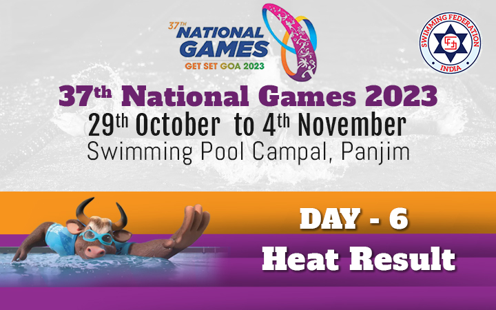 37th National Games 2023 - Day 6 Heat Result