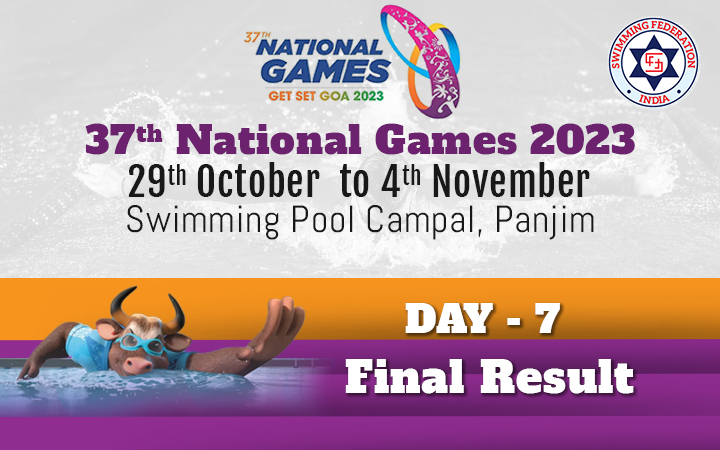 37th National Games 2023 - Day 7 Final Result