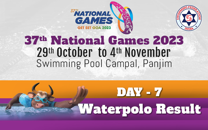 37th National Games 2023 - Day 7 Waterpolo Result