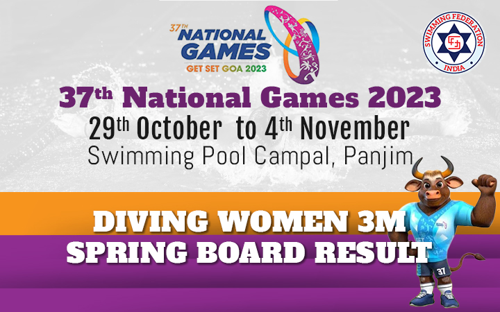37th National Games 2023 - Diving 3 M Spring Board Women