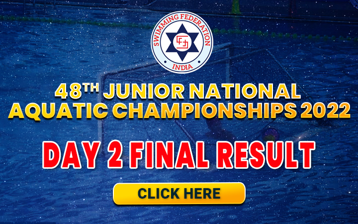 48th Junior National Aquatic Championships 2022 - Day 2 Final Result