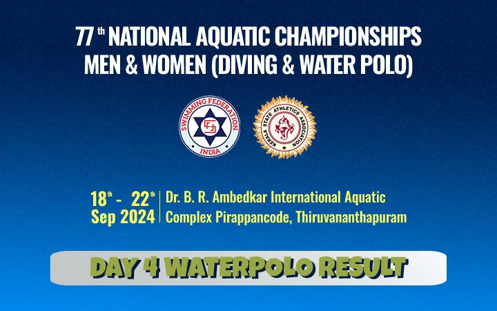 77th Senior National Waterpolo 2024 - Day 4 Result