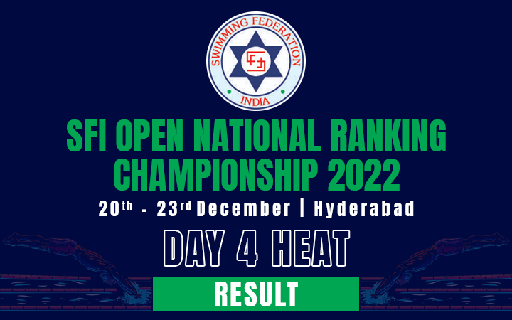SFI Open National Ranking Championship 2022 - Day 4 Heat Result