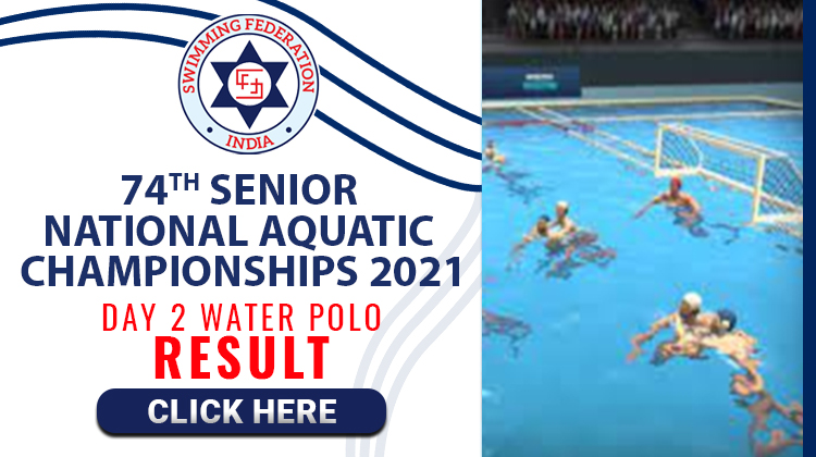 74th Senior National Aquatic Championships 2021 - Day 2 Water Polo Result