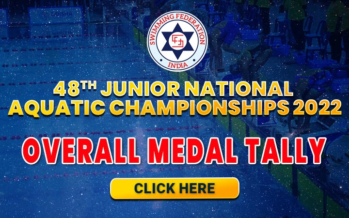 48TH JUNIOR NATIONAL AQUATIC CHAMPIONSHIPS 2022 - Overall Medal Tally