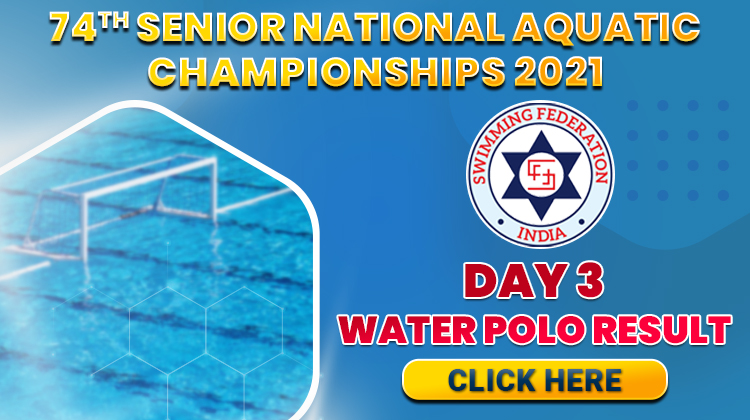 74th Senior National Aquatic Championships 2021 - Day 3 Water Polo Result 	