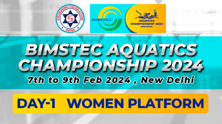 Bimstec Aquatics Championship 2024 - Day 1 Women Platform