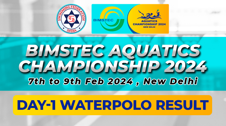 Bimstec Aquatics Championship 2024 - Day 1 Waterpolo Result
