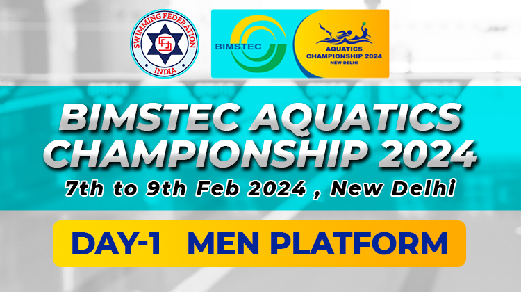 Bimstec Aquatics Championship 2024 - Day 1 Men Platform