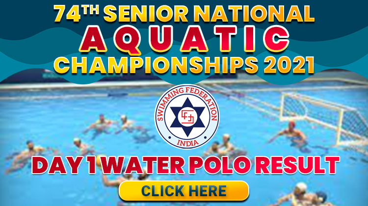 74th Senior National Aquatic Championships 2021 - Day 1 Water Polo Result