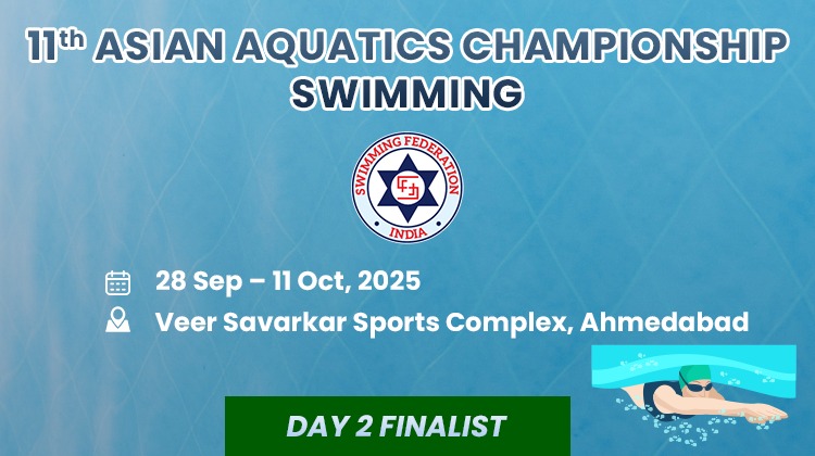 11th Asian Aquatics Championship Swimming 2025 - Day 2 Finalist