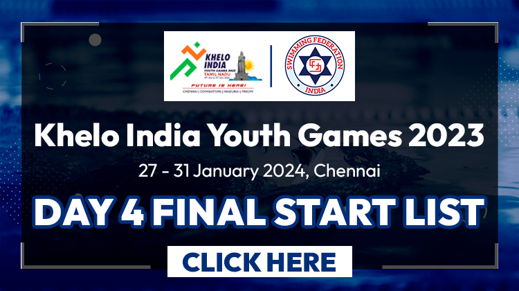 Khelo India Youth Games 2023 - Day 4 Final Start List