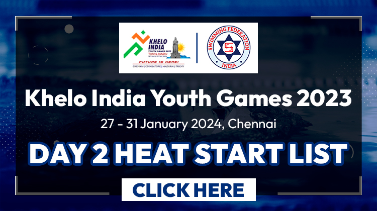 Khelo India Youth Games 2023 - Day 2 Heat Start List