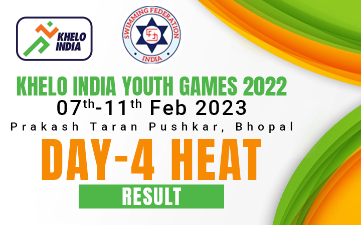 Khelo India Youth Games 2022 - Day 4 Heat Result
