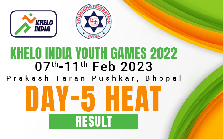 Khelo India Youth Games 2022 - Day 5 Heat Result