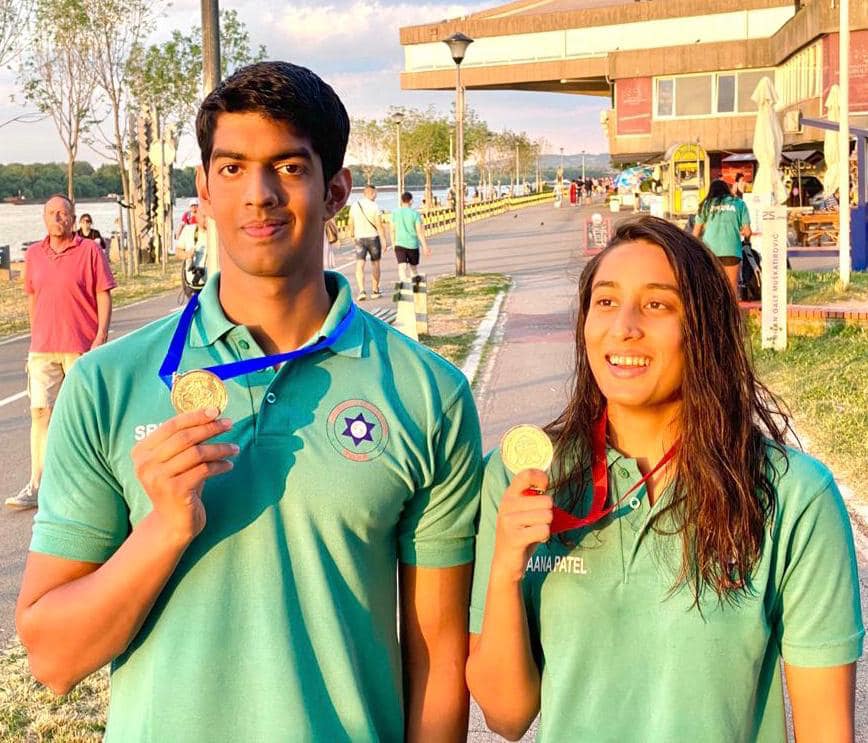 Srihari Nataraj & Maana Patel attain the highest FINA points